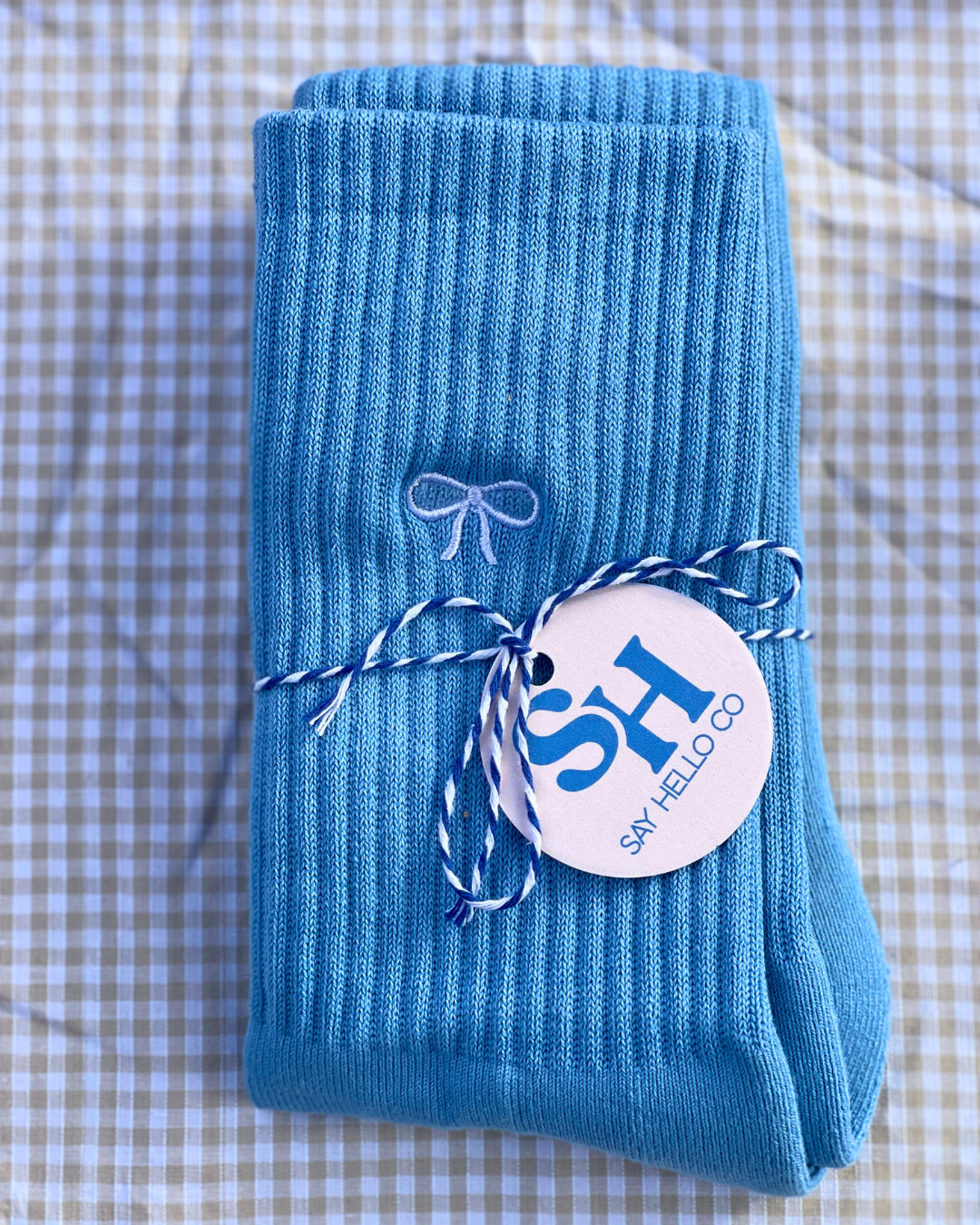 Cozy Embroidered Socks