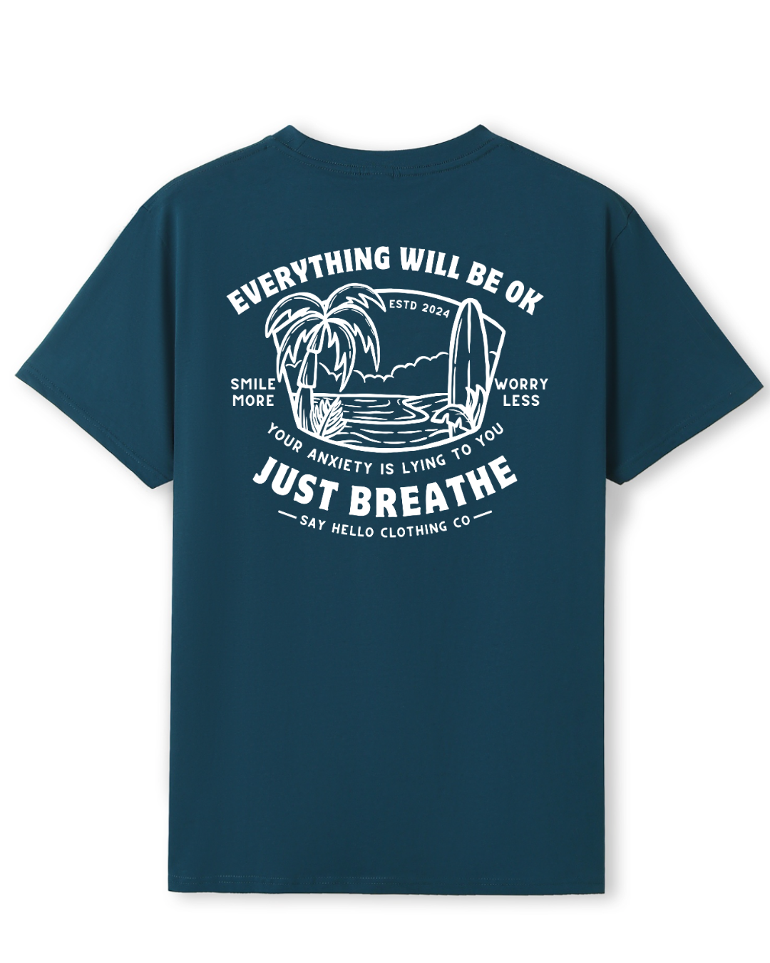 Just Breathe tee