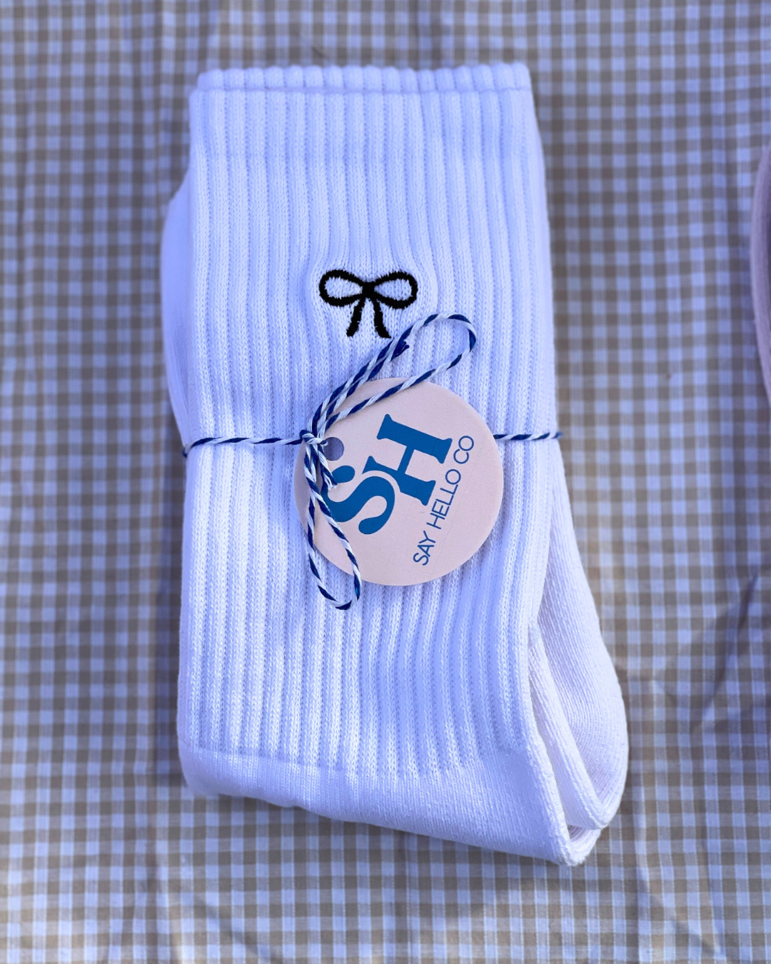 Cozy Embroidered Socks