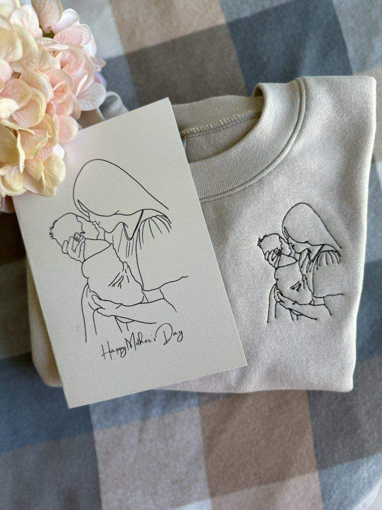 Membroidery - Custom Portrait Sweater