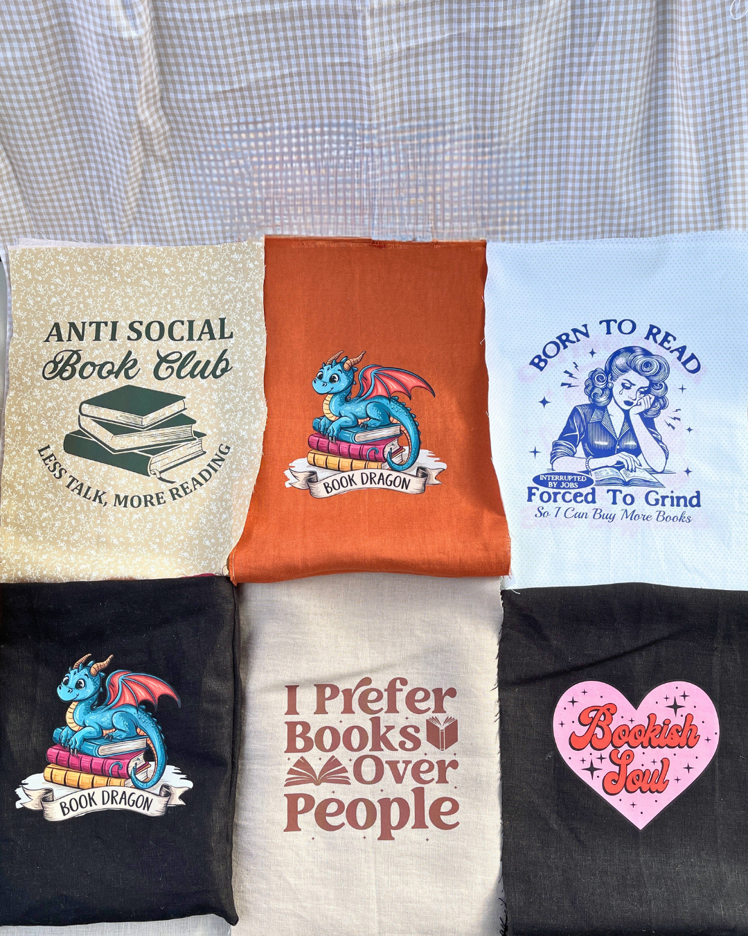 Large Linen book sleeve