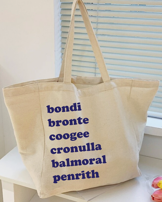 Famous Beaches Tote Bag