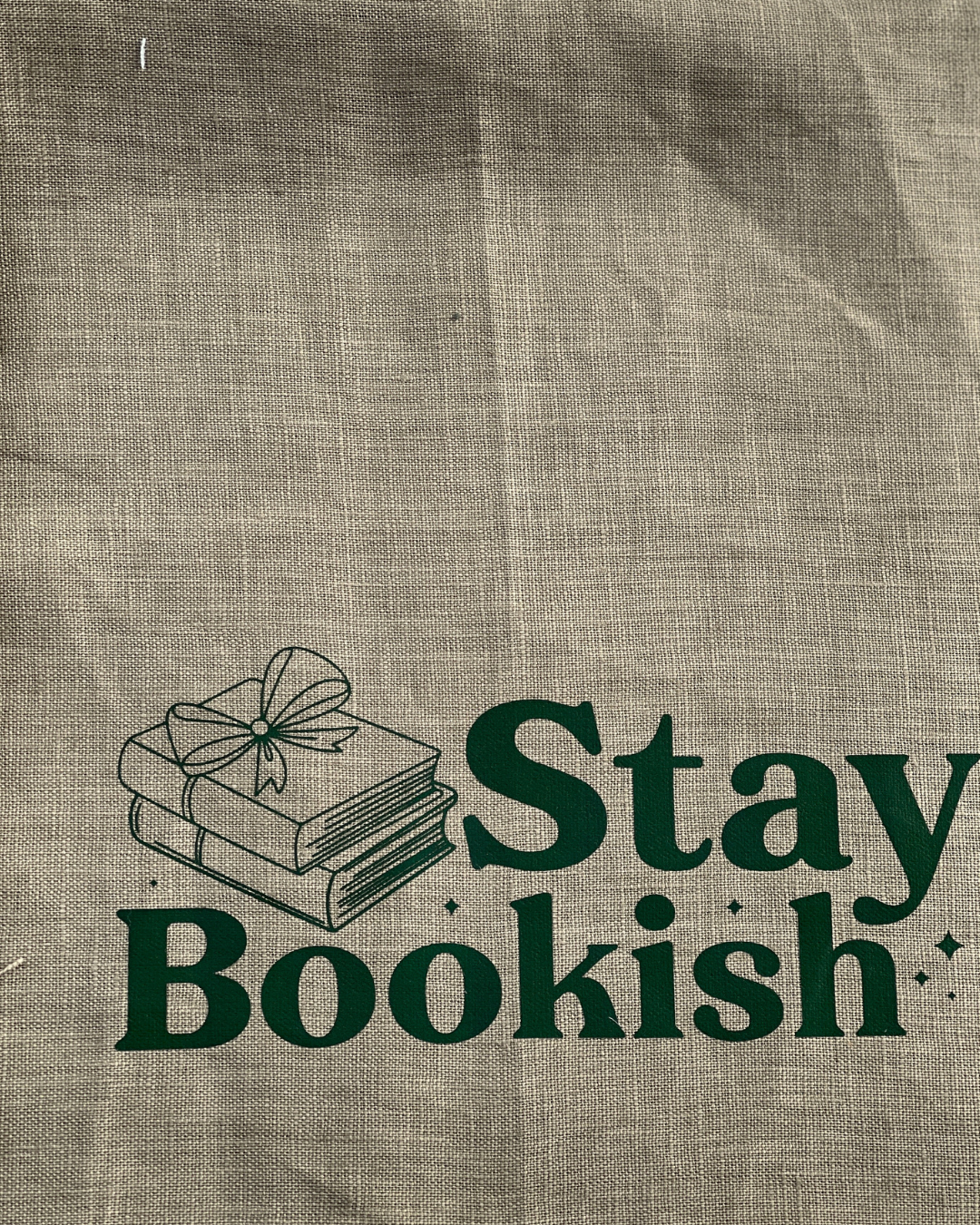 Large Linen book sleeve