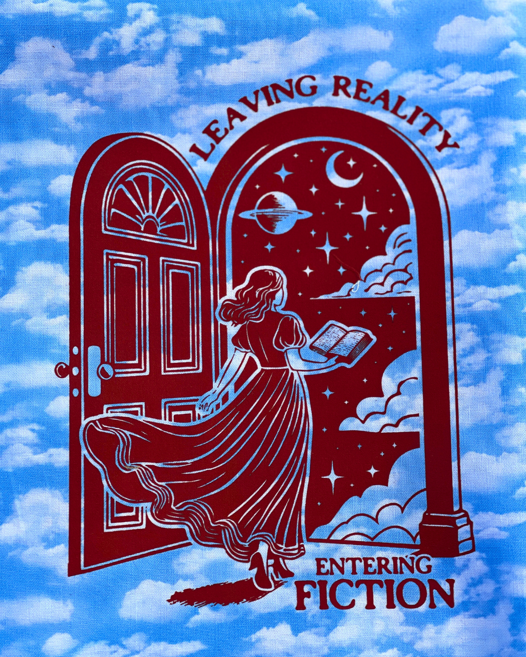 Medium Linen Book Sleeve