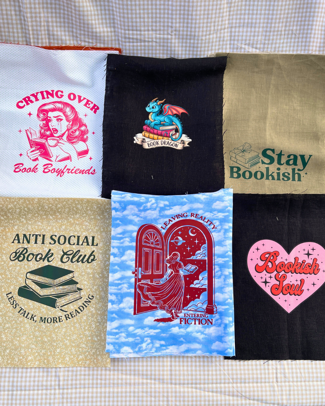 Medium Linen Book Sleeve