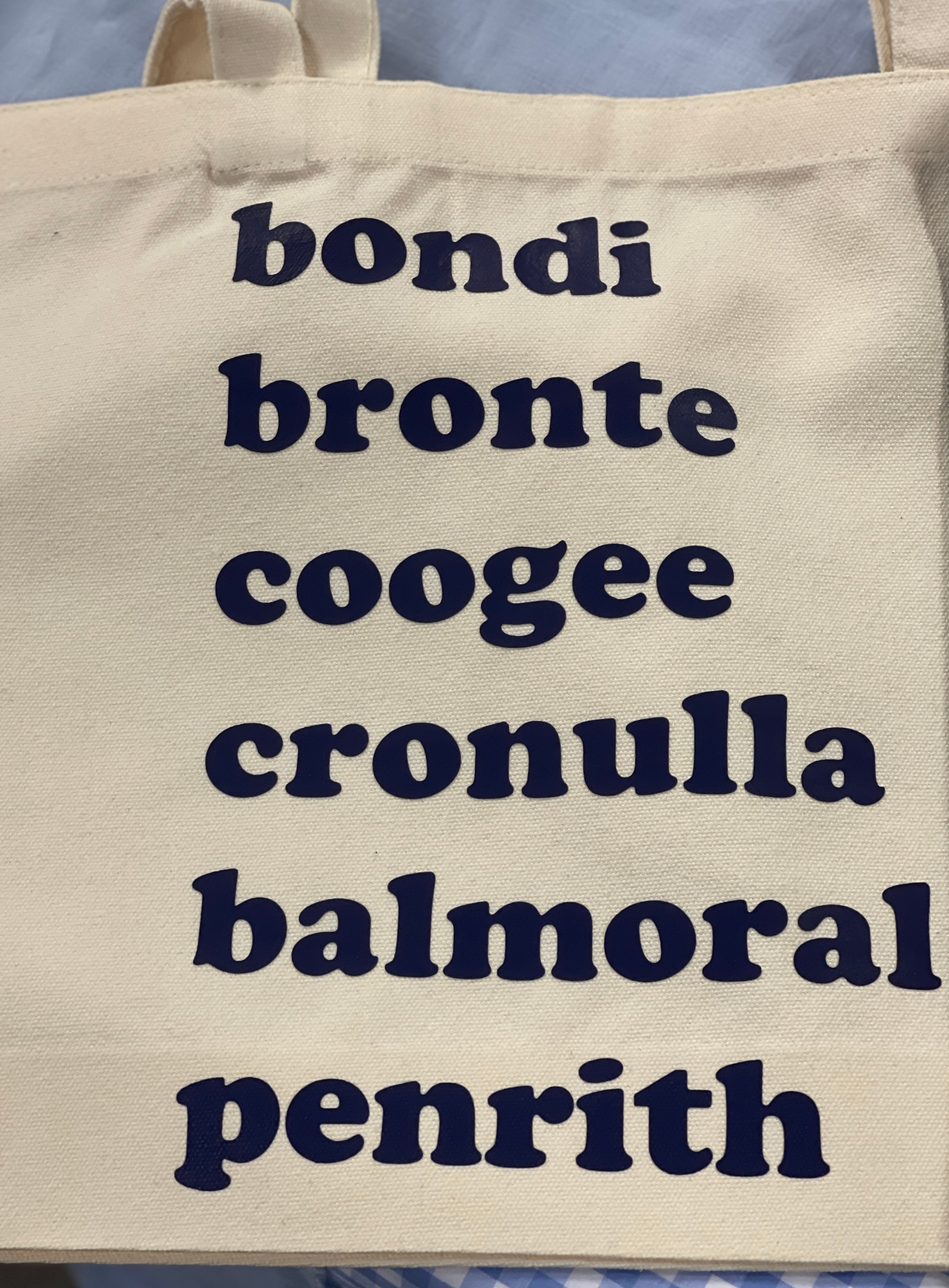 Famous Beaches Tote Bag