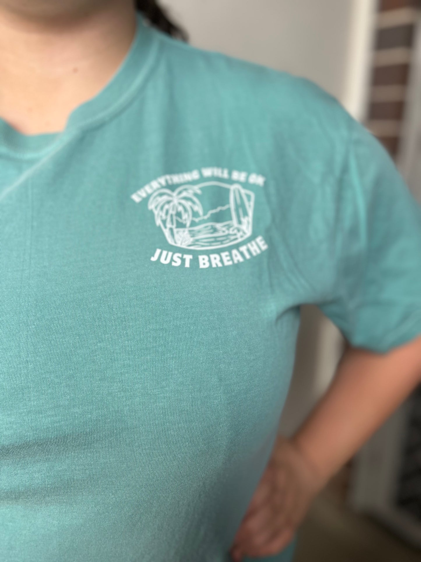 Just Breathe tee