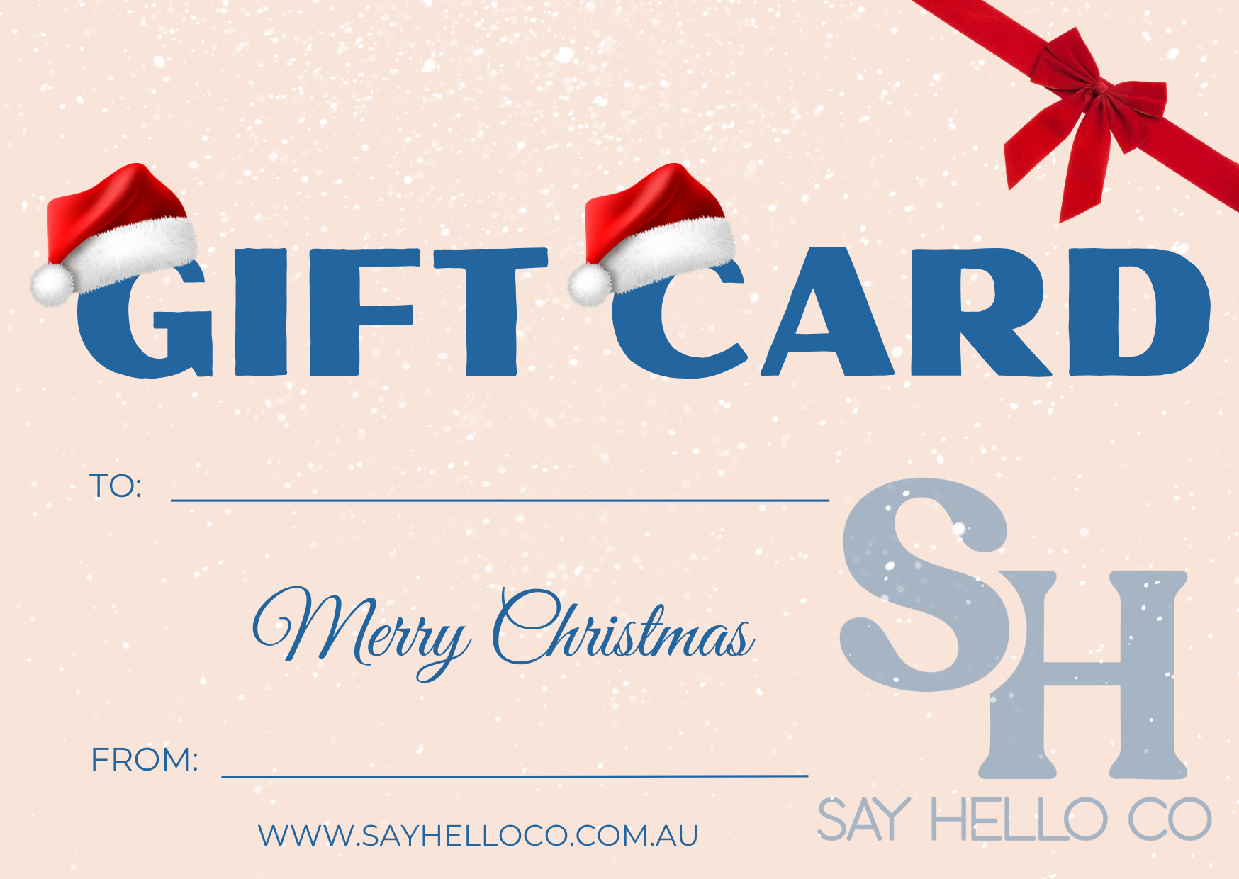 Say Hello Co Gift Card