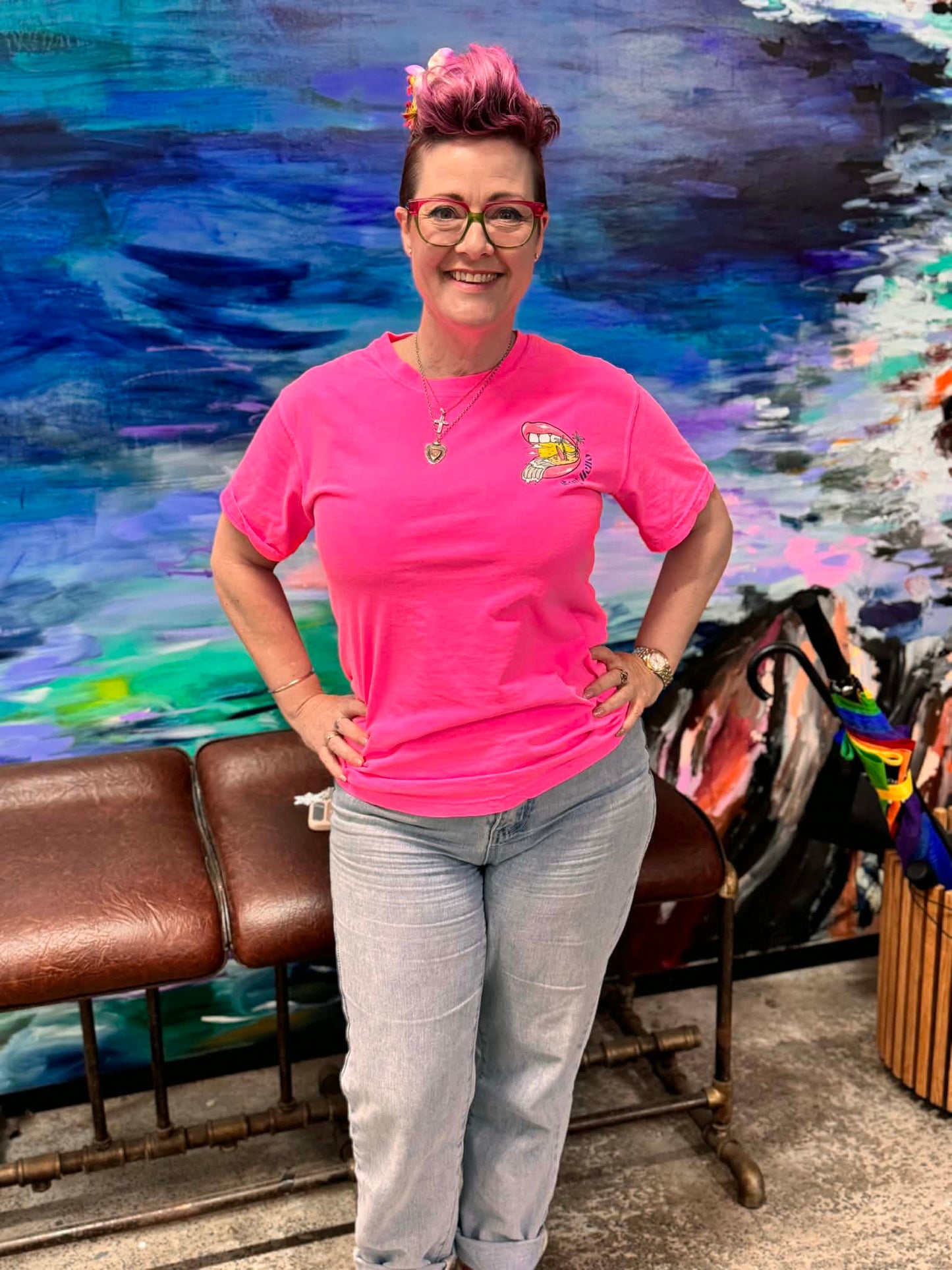 Ride the Wave AnxieTee – Embrace the Calm Amidst the Storm