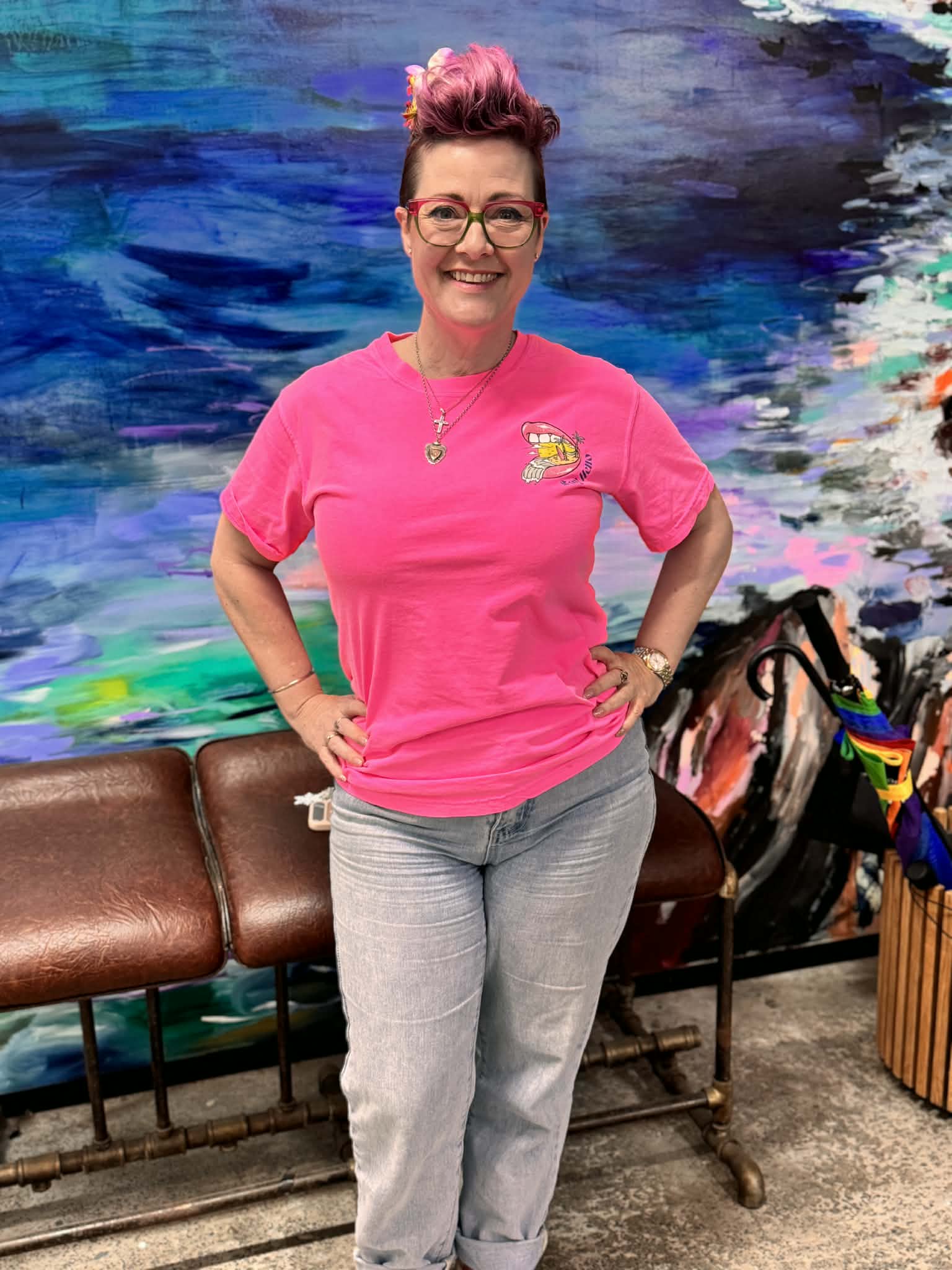 Ride the Wave AnxieTee – Embrace the Calm Amidst the Storm